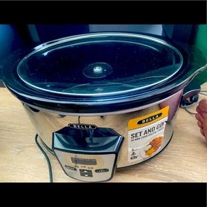 Bella 5 qt slow cooker